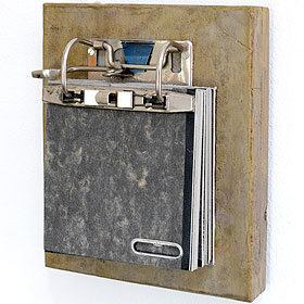 Ordnungsprinzip (Ordner im Ordner), 2025, Assemblage