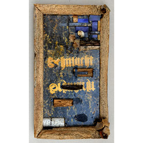 SDie Sehnsucht des Rechtecks nach Vollständigkeit, 2023, Skulptur, Assemblage